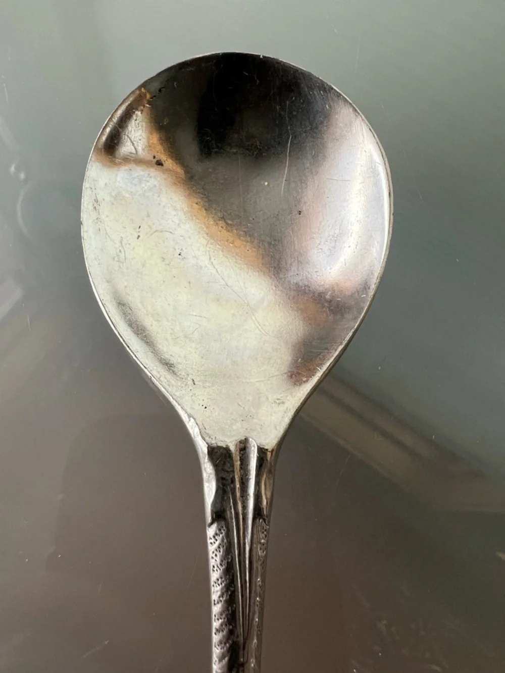 🥄Askvoll Brug Norway Pewter Spoon 7.125”